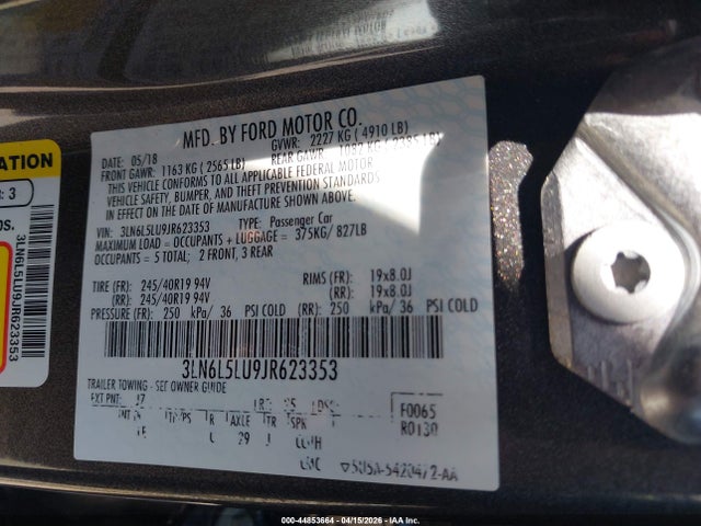 Lincoln MKZ Hybrid Select