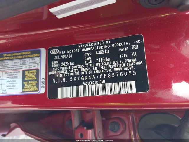 Kia Optima Sx