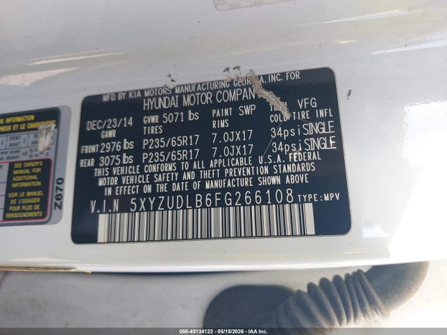 Hyundai SANTA FE 2.4l