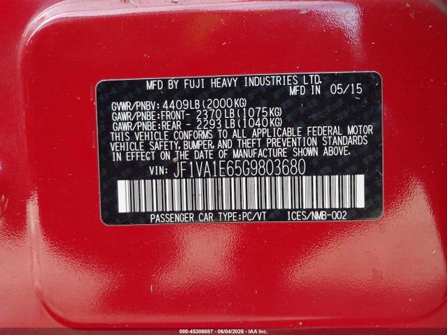 Subaru WRX Premium