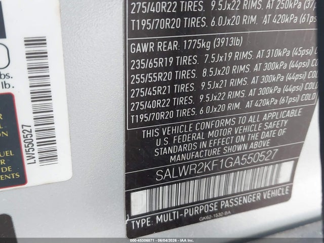 Land Rover Range Rover Sport 3.0l V6 Turbocharged Diesel Hse Td6