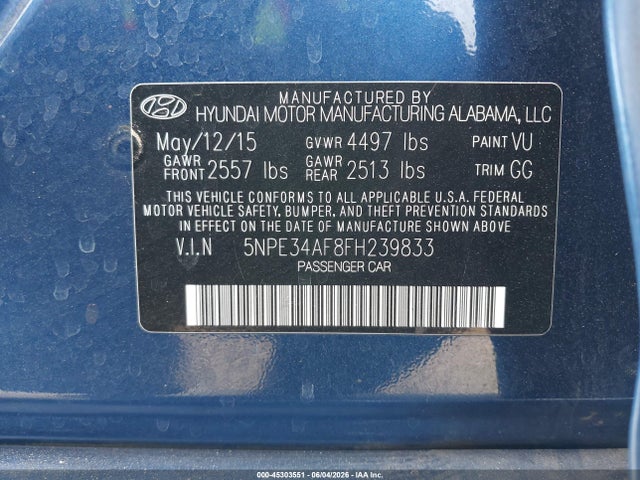 Hyundai SONATA Limited