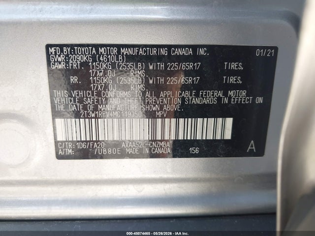 Toyota RAV4 Xle