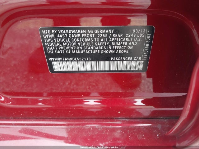 Volkswagen CC 2.0t Sport
