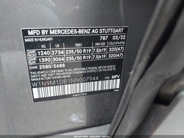 Mercedes-Benz EQB 4matic