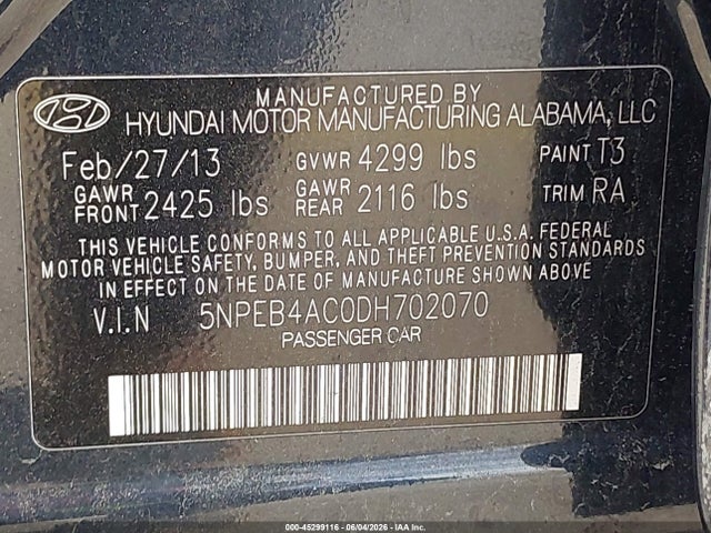 Hyundai SONATA Gls