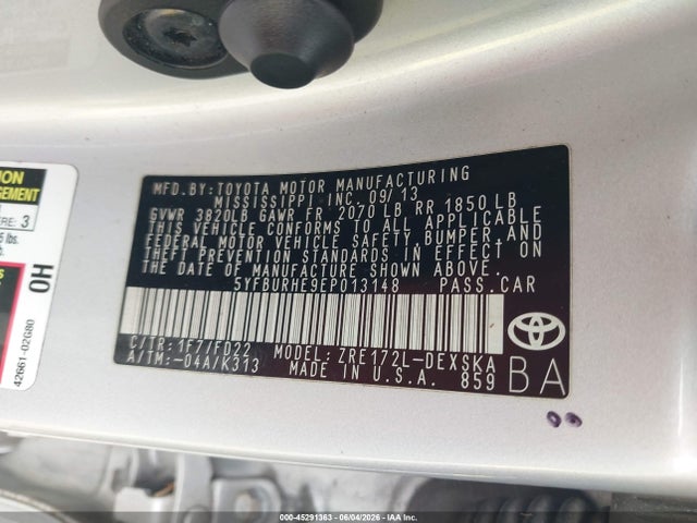 Toyota Corolla S Plus