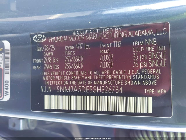 Hyundai TUCSON Se