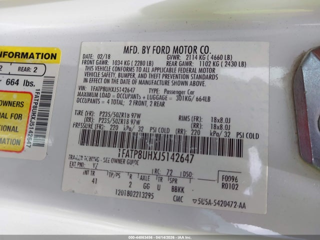 Ford Mustang Ecoboost Premium