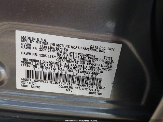 Mitsubishi Outlander Se