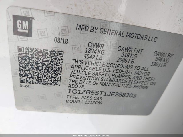 Chevrolet Malibu 1ls