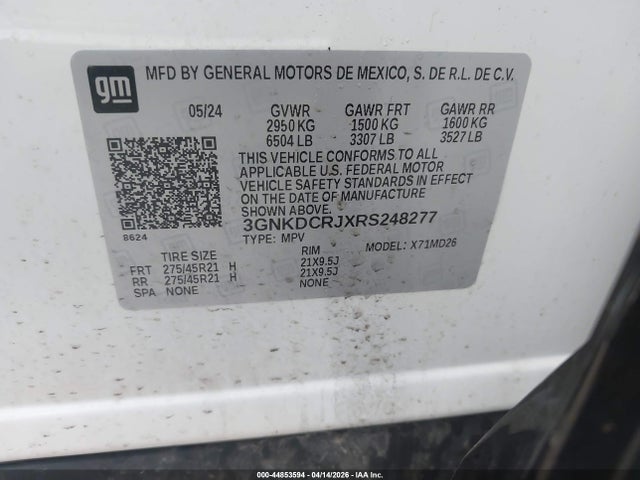 Chevrolet Blazer Ev Eawd Rs