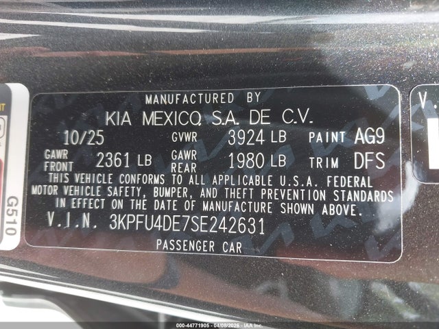 Kia K4 Ex