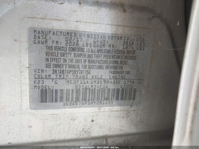 Nissan Sentra Sr