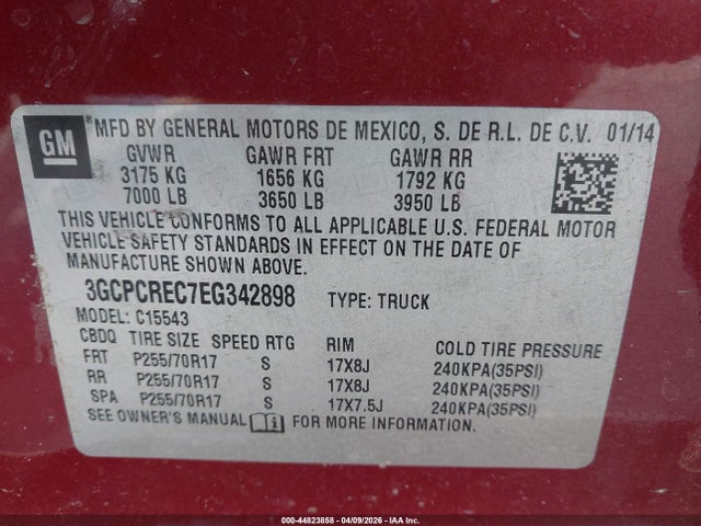 Chevrolet Silverado 1500 1lt