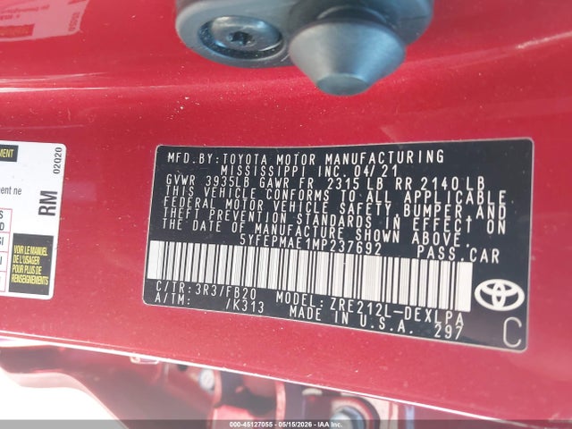 Toyota Corolla Le