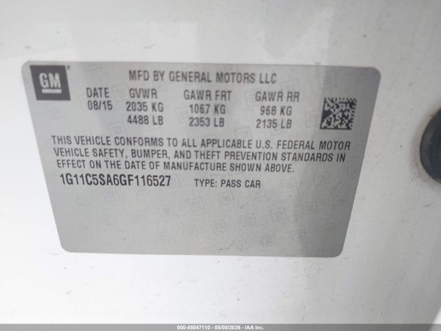 Chevrolet Malibu Lt