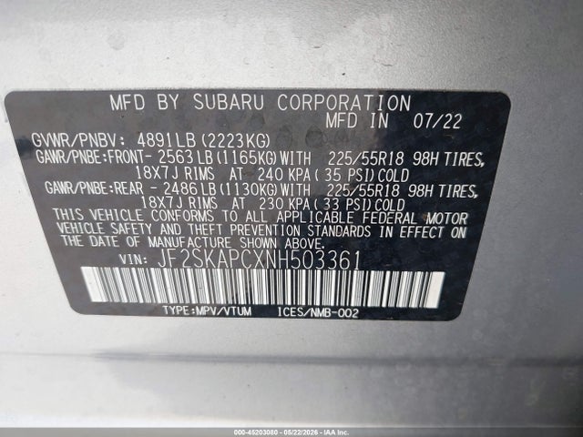 Subaru Forester Limited