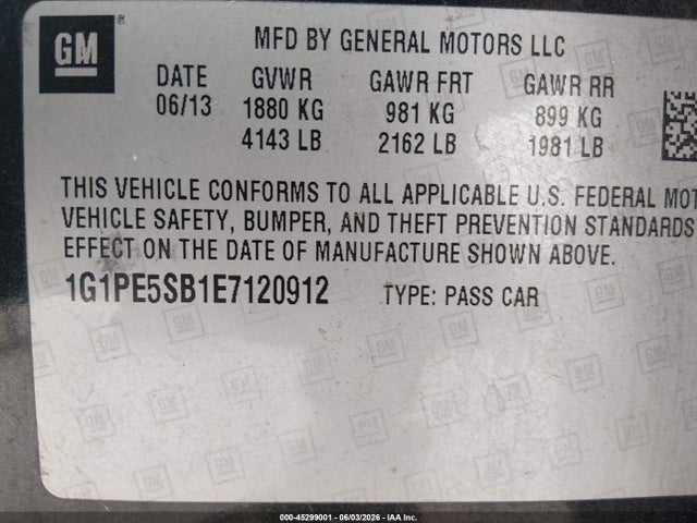 Chevrolet Cruze 2lt Auto
