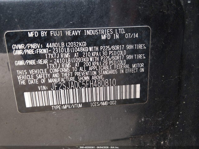 Subaru Forester 2.5i Premium