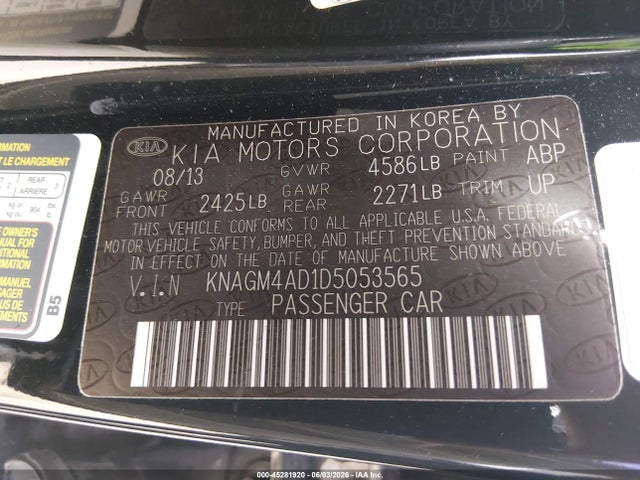 Kia Optima Ex
