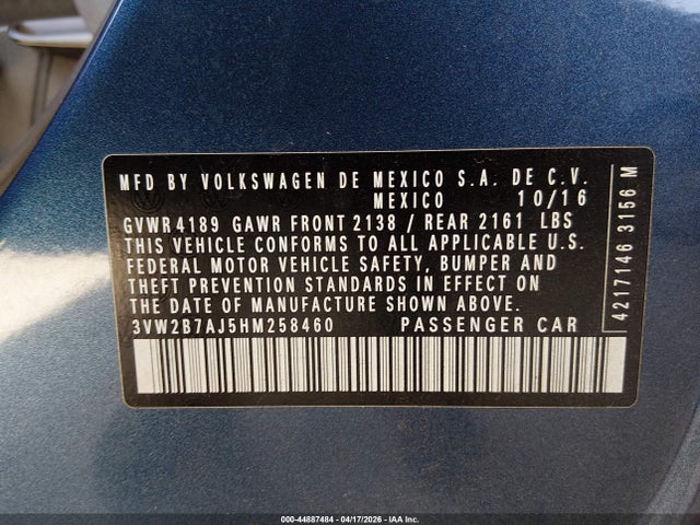 Volkswagen Jetta 1.4t S