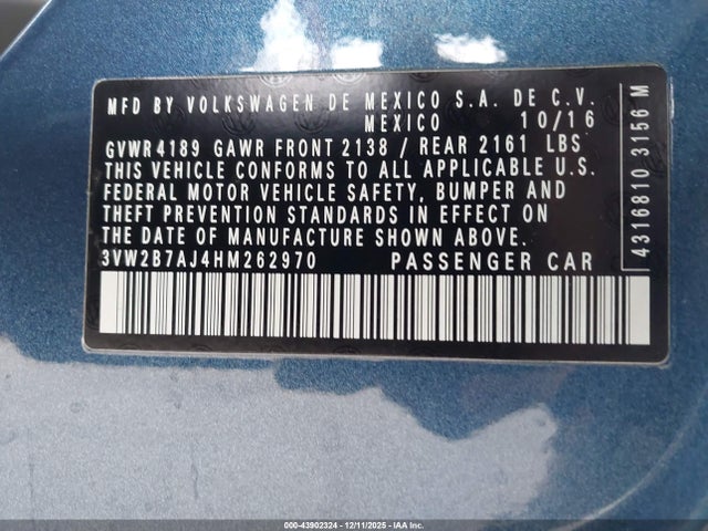 Volkswagen Jetta 1.4t S