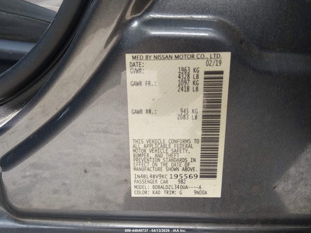 Nissan Altima 2.5 S