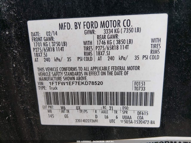 Ford F-150 Xlt
