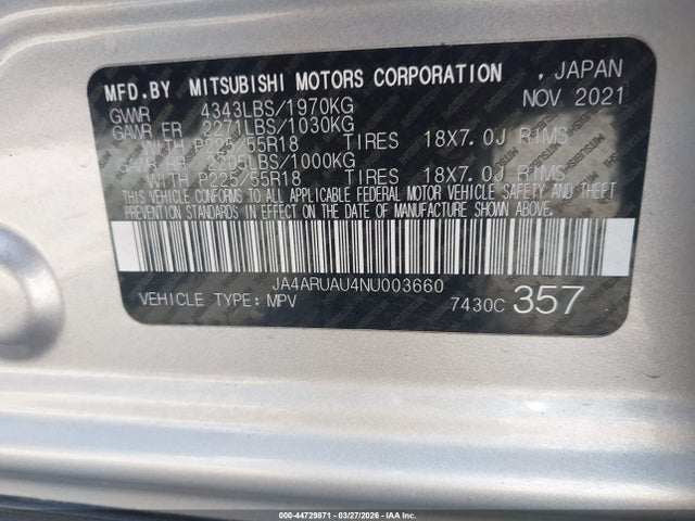 Mitsubishi Outlander 2.0 Es Awc