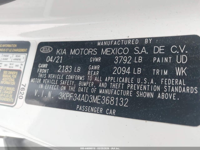 Kia Forte Gt-line