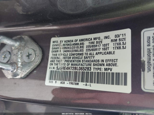 Honda CR-V Ex-l