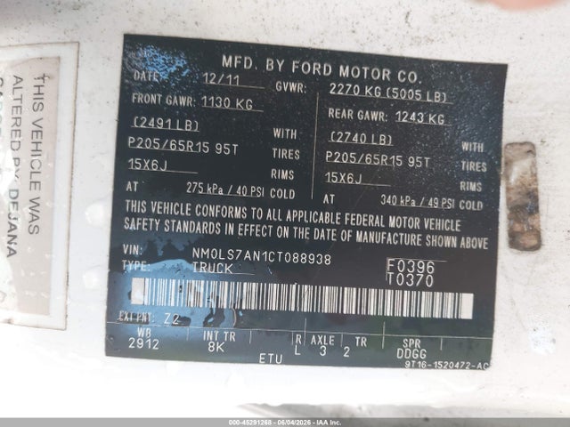 Ford Transit Xl