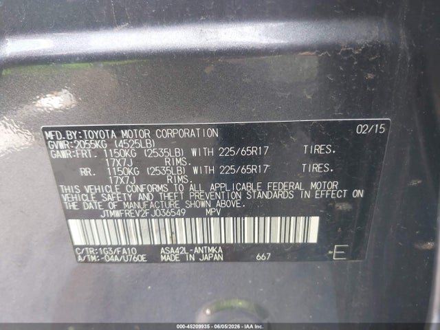 Toyota RAV4 Xle