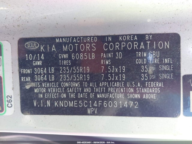 Kia Sedona Sx Luxury
