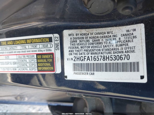 Honda Civic Lx