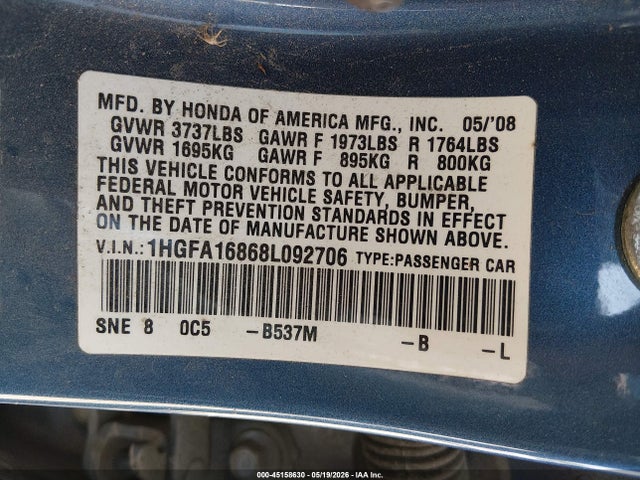 Honda Civic Ex