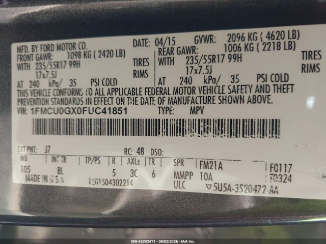 Ford Escape Se
