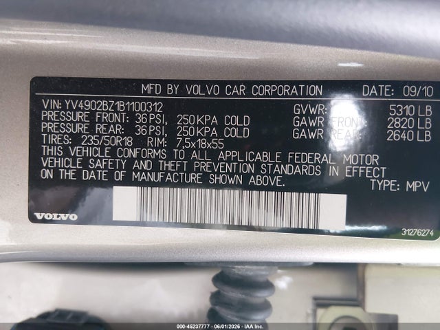 Volvo XC70 T6