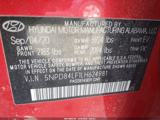 Hyundai ELANTRA Sel