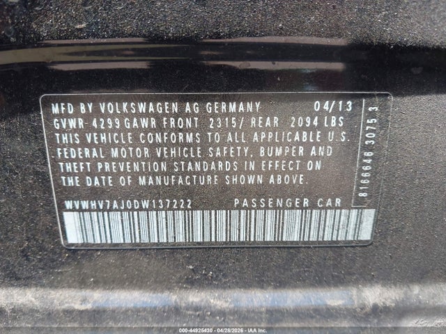 Volkswagen GTI Wolfsburg Edition