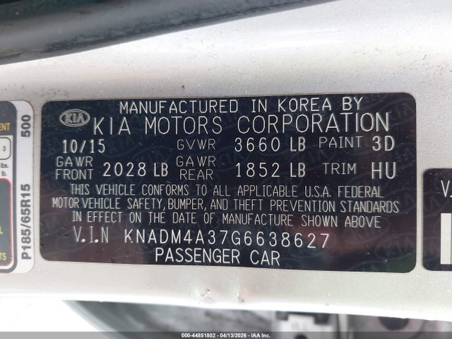 Kia Rio Lx