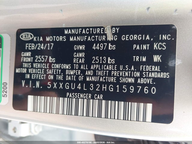 Kia Optima Ex