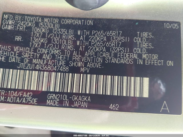 Toyota 4Runner Sr5 V6