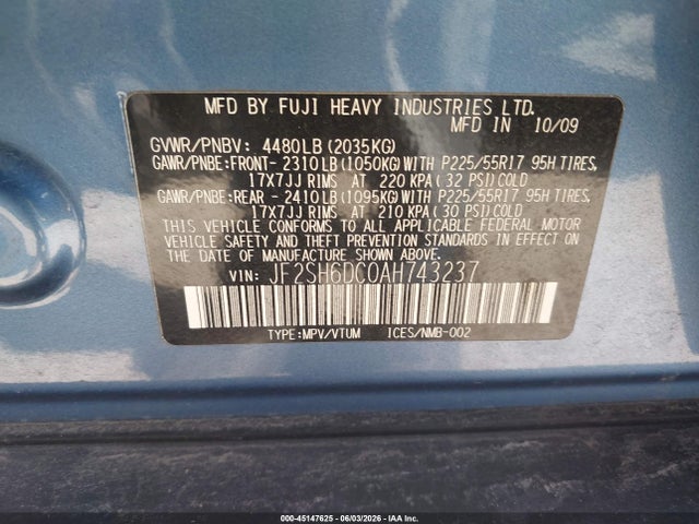 Subaru Forester 2.5x Limited