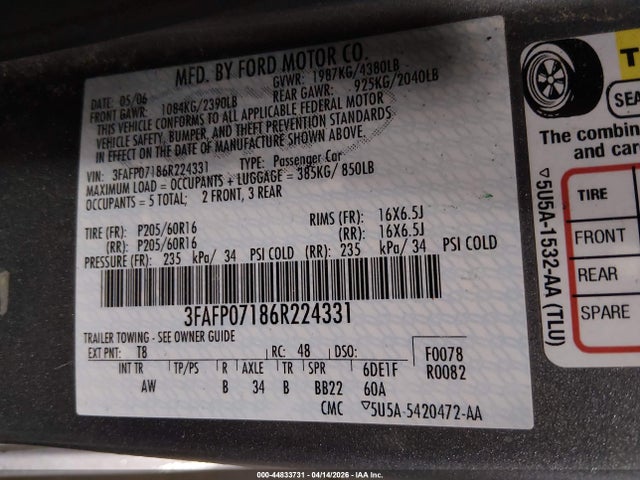 Ford Fusion Se