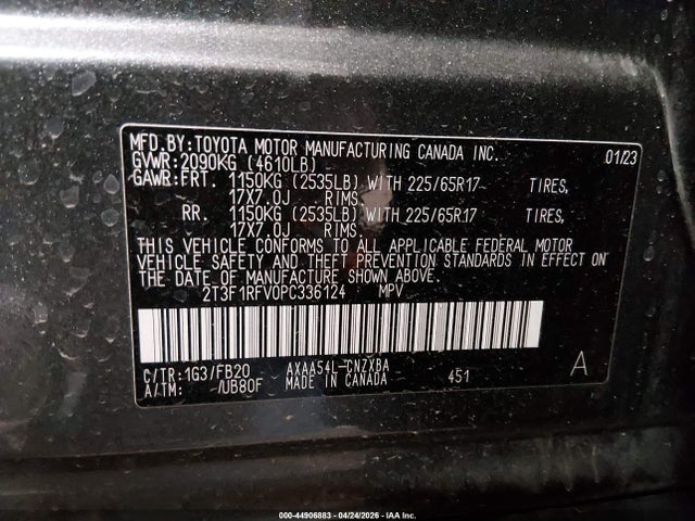 Toyota RAV4 Le