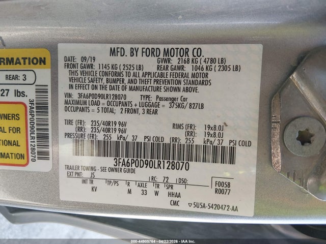 Ford Fusion Titanium