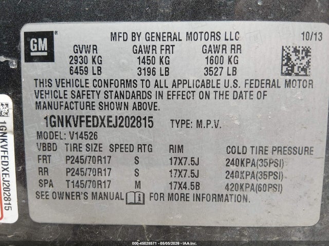 Chevrolet Traverse Ls