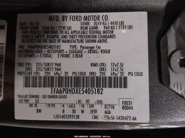 Ford Fusion Se